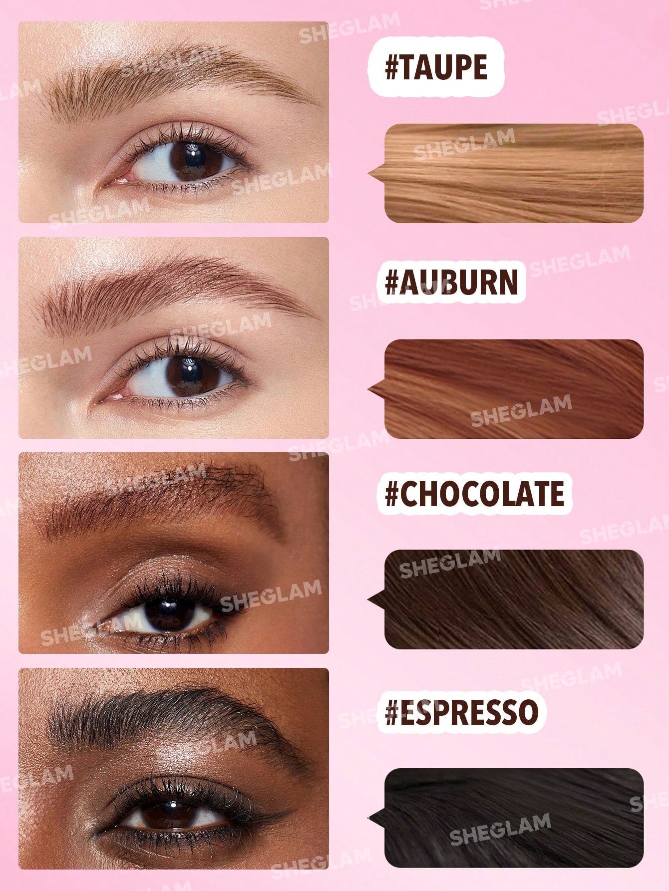 Sheglam Brow-Fection Angled Brush & Dip