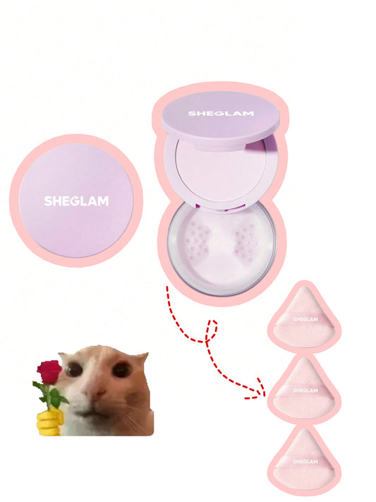 Insta-Ready Face Setting Powder + Powder Puff