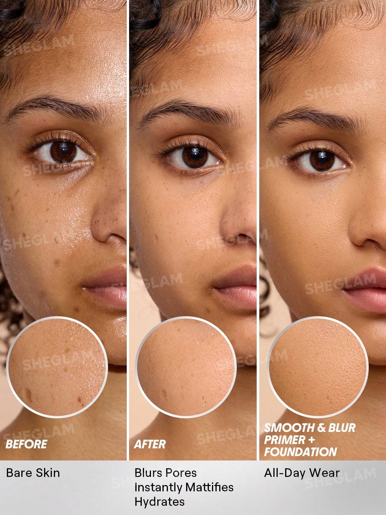 Camera On Smooth & Blur Primer