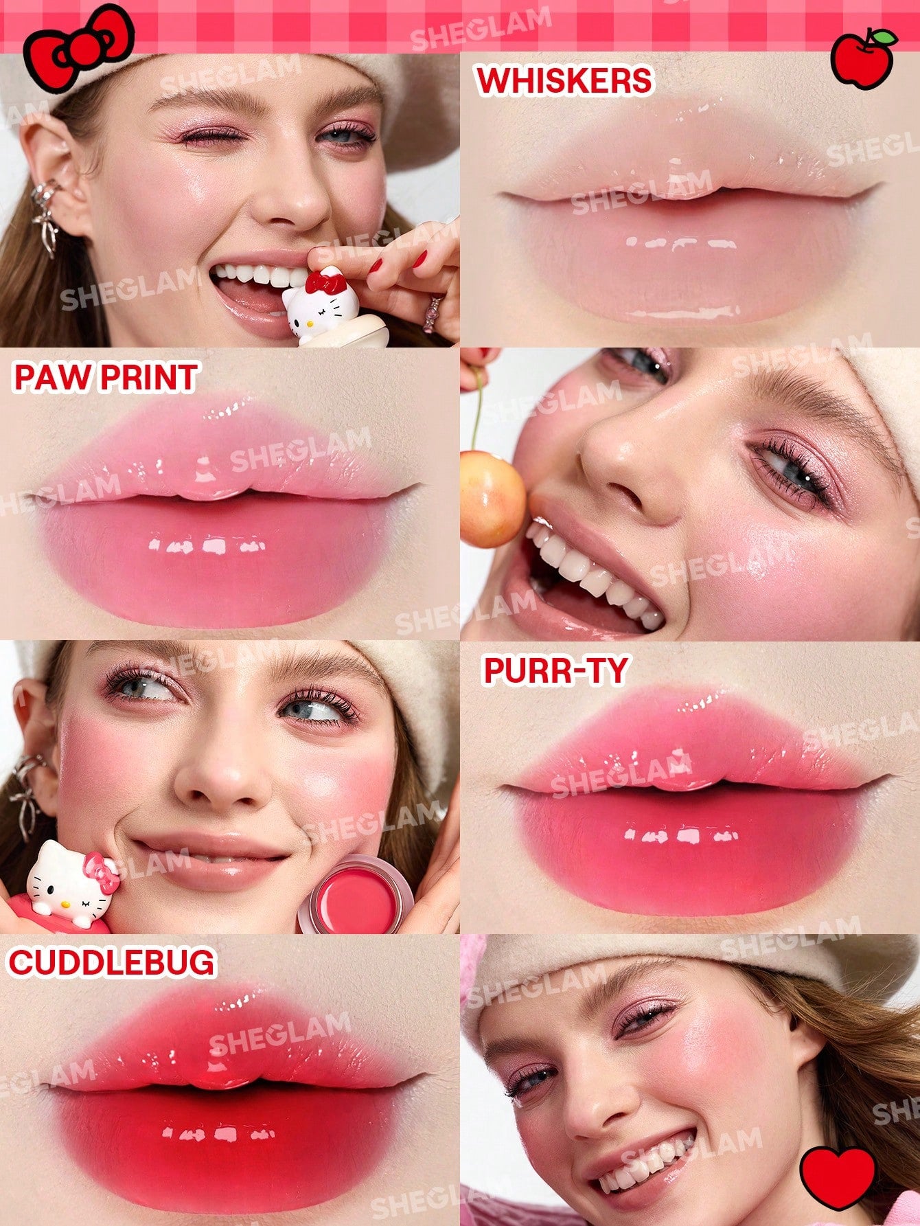 Hello Kitty｜SHEGLAM True Love Dewy Multi-Use Balm