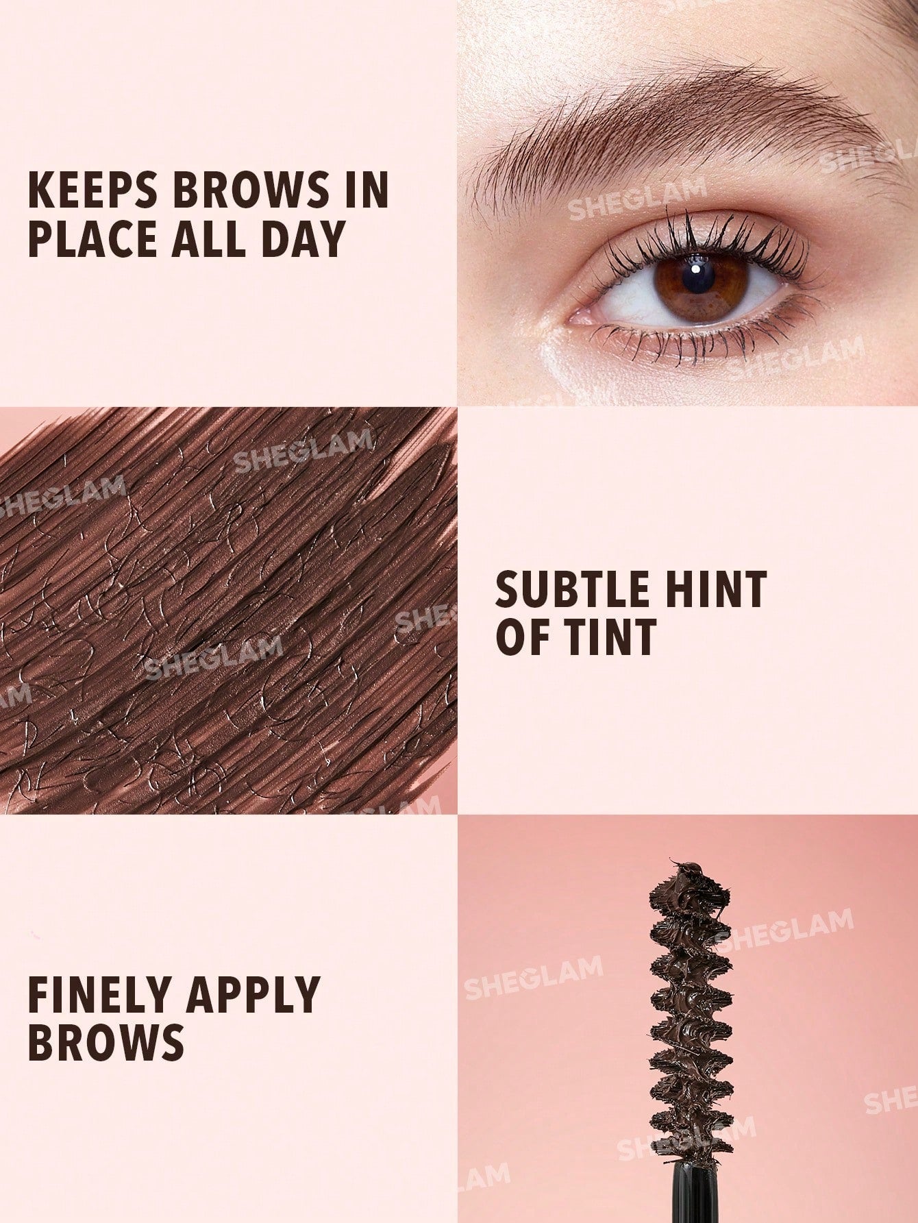 Sheglam Hold 'Em Up Tinted Brow Gel