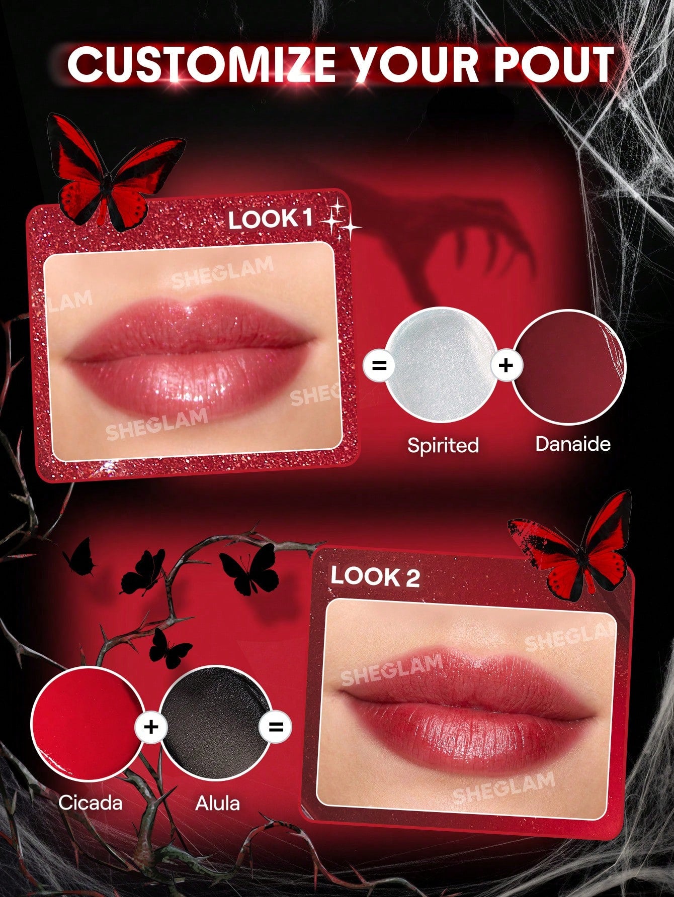 Sheglam Phantom's Kiss Lip Gloss Palette